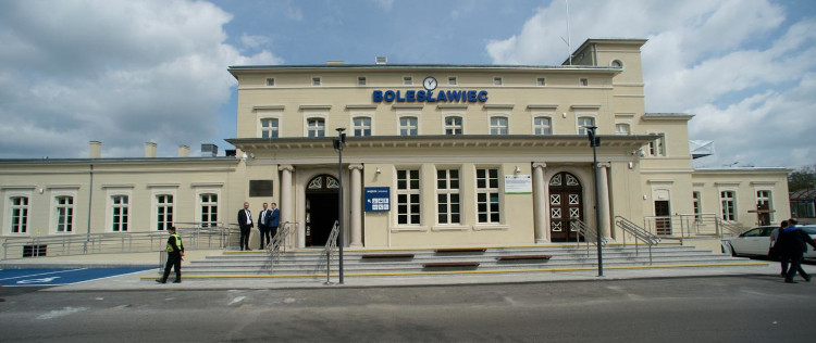 Dworzec w Bolesławcu 